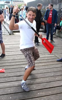 10. Dragon Boat Cup of the Michael Stich Foundation for HIV-infected children at the Binnen Alster Hamburg