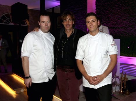 Alexander Dehn,Jan Buettner and Hannes Graurock,Winter Public Chill at Schloss Weissenhaus on 13.12.2014