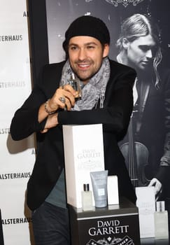 David Garrett Press Conference . Introducing David Garrett's new fragrance line " ROCKSYMPHONIES "". at the Alsterhaus Hamburg on 04.11.2010"