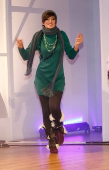 Fashion show with Janina Delia Schmidt known from "Germany's next Topmodel""bonprix presents current fashion trends in a rousing fashion show on the trend stage / Iveta Mukuchyan"