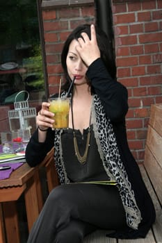 Fair week in Hamburg - Cosma Shiva Hagen invited ím Visibly at the fish market to a press brunch