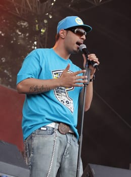 Rewe Sommerfest auf dem Heiligengeistfeld Hamburg am 05.06.2010/DSDS Gewinner Mehrzad Marashi