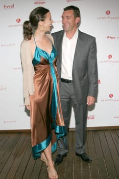 Kim und Charly Steeb bei der Players Night anlaesslich des Rothenbaum Tennis Tuniers in Hamburg am 16.04.2007