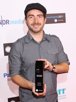 Preitsraeger best film . Studio Hamburg Young Talent Award 2011,with around 1000 guests from the film and television industry in the studios in Hamburg-Tonndorf ,07.06.2011