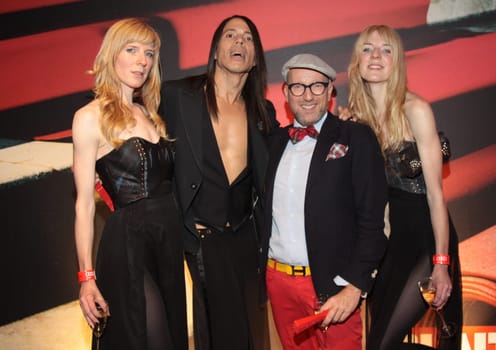 Anette Felder,Jorge Gonzalez,Thomas Rath and Daniela Felder New Faces Award 2011 in Düsseldorf