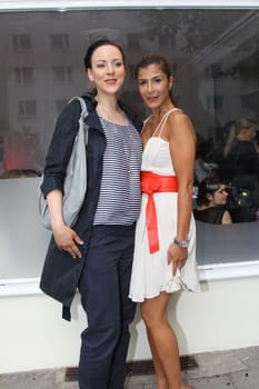 Jasmin Wagner and Filiz Christoph-Atas ,Store Opening Party of the new Adam & Eve Beautylounge in Lehmweg,Hamburg,12.05.2011