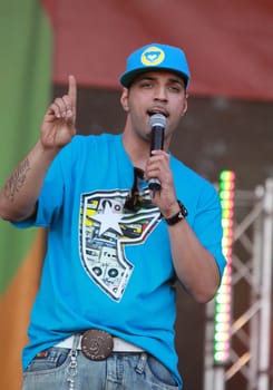 Rewe Sommerfest auf dem Heiligengeistfeld Hamburg am 05.06.2010/DSDS Gewinner Mehrzad Marashi