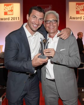 Award of the Sport Bild Award 2011 in the fish auction hall St.Pauli ,Hamburg,08.08.2011