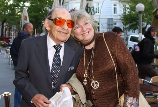 Premiere "Schenk mir Dein Herz"",Abaton Kino,Hamburg,02.05.2011 / Paul Kuhn with his wife Ute"