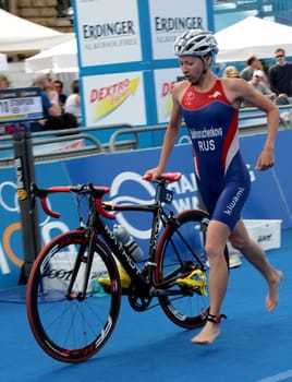 Dextro Energy Triathlon ITU World Championship Hamburg 2011 Elite Women