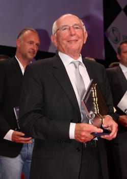 Ernst Huberty received lifetime achievement award at the Herbert Award 2011