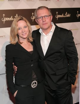 Ann-Kathrin Kramer and Harald Krassnitzer Night of Lights - Donation Gala of Unreported Figures e.V.