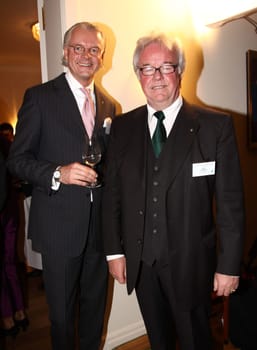 Kloenschnack New Year's reception at the Hotel Louis C. Jacob Hotel in Hamburg / Jost Deitmar and Klaus Schuemann