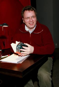 David Chotjewitz Reading at Cafe Kunst-no Hamburg on 28.01.2009. David Chotjewitz is the second son of the writer Peter O. Chotjewitz and the publicist Renate Chotjewitz-Häfner
