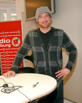Pop singer Sasha live on Radio Hamburg Monday noon,the German singer and songwriter Sasha visited the studio of Radio Hamburg at Spitalerstraße 10. With presenter Birgit Hahn,Sasha talks about his new album "Good News On A Bad Day"",which will be released on February 27th. He will also sing his new single ""Please Please Please"" live and unplugged in the studio."