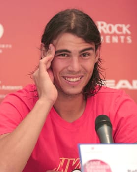 Rafael Nadal Press ConferenceATP Mater Series at Rothenbaum Hamburg - Tennis Tunier