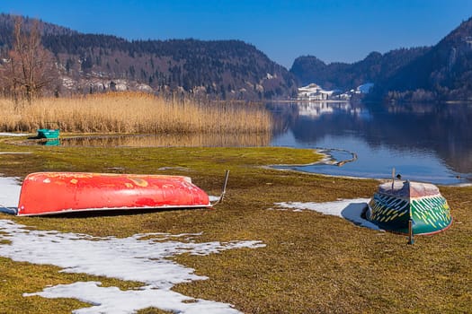 Three boats