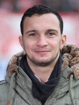 Daniel Ziebig (Hallescher FC) 3rd League Season 2015/2016 Point game Hallescher FC against SG Dynamo Dresden