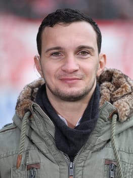 Daniel Ziebig (Hallescher FC) 3rd League Season 2015/2016 Point game Hallescher FC against SG Dynamo Dresden