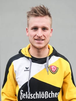 Marvin Stefaniak (SG Dynamo Dresden) 3rd League Season 2015/2016 Point game Hallescher FC against SG Dynamo Dresden