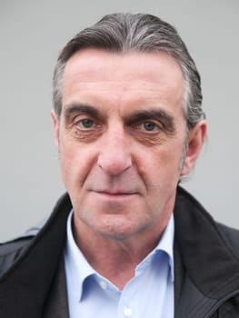Ralf Minge,Sports Director SG Dynamo Dresden 3rd League Season 2015/2016 Point game Hallescher FC against SG Dynamo Dresden