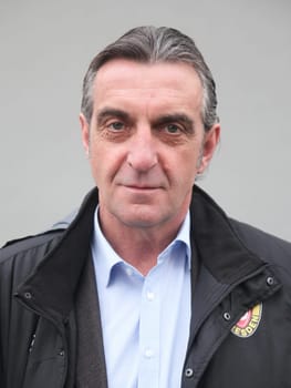 Ralf Minge,Sports Director SG Dynamo Dresden 3rd League Season 2015/2016 Point game Hallescher FC against SG Dynamo Dresden