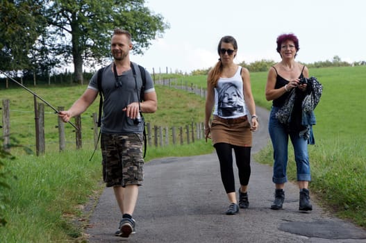 Hike in Sauerland,Neuenrade,North Rhine-Westphalia,Germany