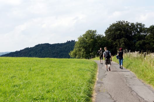 Hike in Sauerland,Neuenrade,North Rhine-Westphalia,Germany