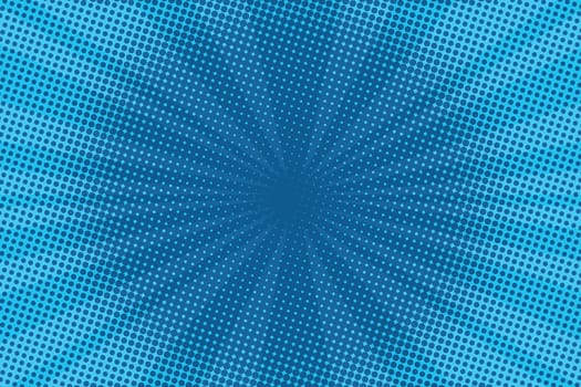 retro comic blue background raster gradient halftone pop art retro style