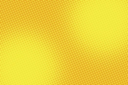 retro comic yellow background raster gradient halftone pop art retro style