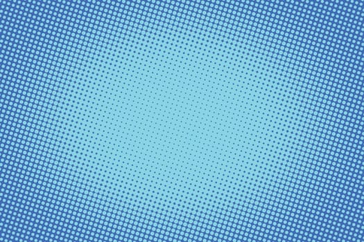 retro comic blue background raster gradient halftone pop art retro style