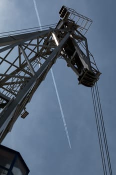 Crane at the port