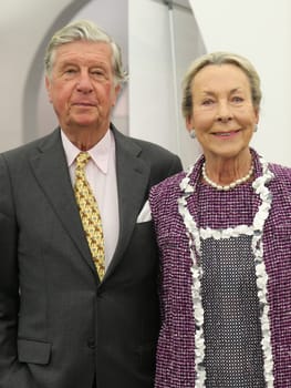 Albert Darboven (owner and managing director of J.J. Darboven) with wife Edda Darboven in the state capital Magdeburg at the reception by the mayor Dr. Lutz Trümper (independent) on May 22,2016