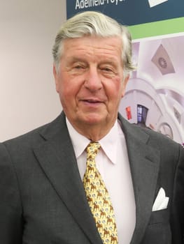 Albert Darboven (owner and managing director of J.J. Darboven) in the state capital Magdeburg at the reception by the mayor Dr. Lutz Trümper (independent) on May 22,2016