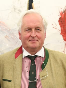 Mr. Burghard Rübcke von Veltheim in the state capital Magdeburg at the reception by the Mayor Dr. Lutz Trümper (independent) on May 22,2016