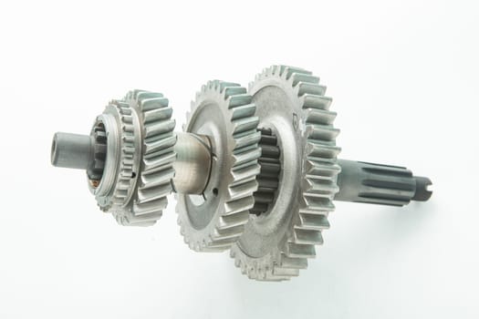used gear for replace in car engine shaft transmission
