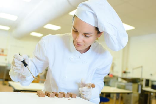 busy chocolatier