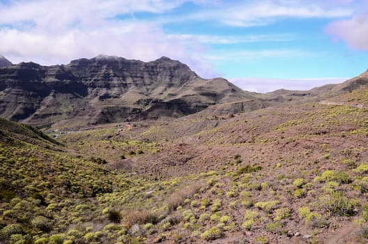 Big Valley in Gran Canaria, Canary Islands, Spain