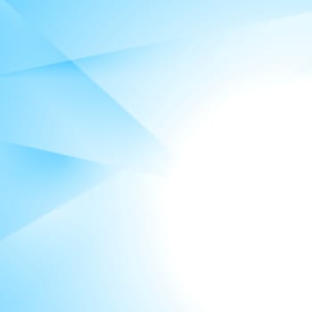 Bright blue abstract background
