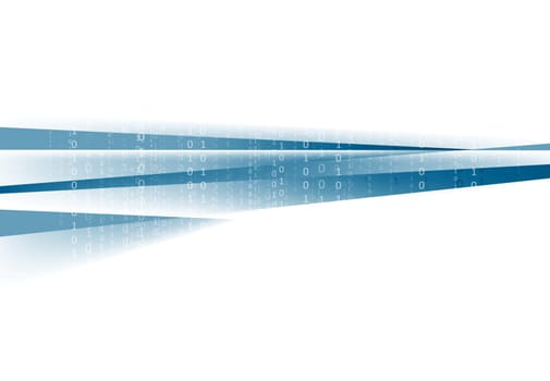 Abstract blue tech background