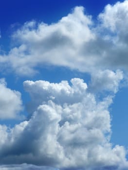 clouded sky