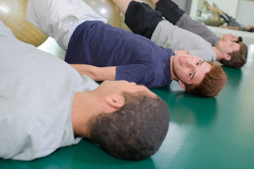 boys at the gym