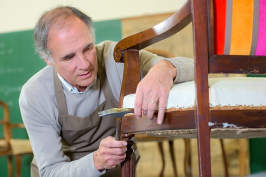 Repairing a chair