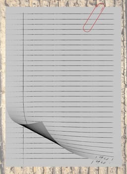 The Gray simple stationery old style template with nice background