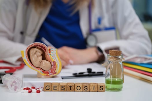 Delve into gestosis, its effects on pregnancy outcomes, and the significance of visual aids in medical education