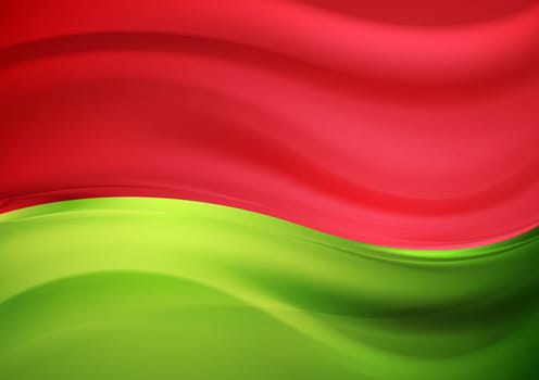Abstract contrast colors bright waves design