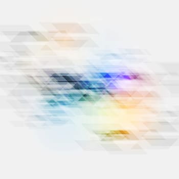 Colorful tech abstract geometric texture