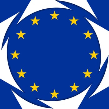European union colors abstract corporate background