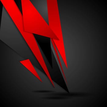 Dark tech corporate background
