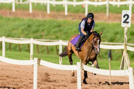 Horse Racing jockey morning training at Summerveld outside Durban South-Africa